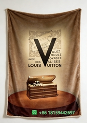 Louis Vuitton Throw Blankets